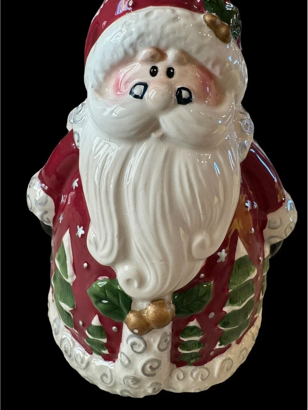NEW Santa Soap Dispenser! 7.5” High NWOT Christmas Holiday Decor So Cute!!